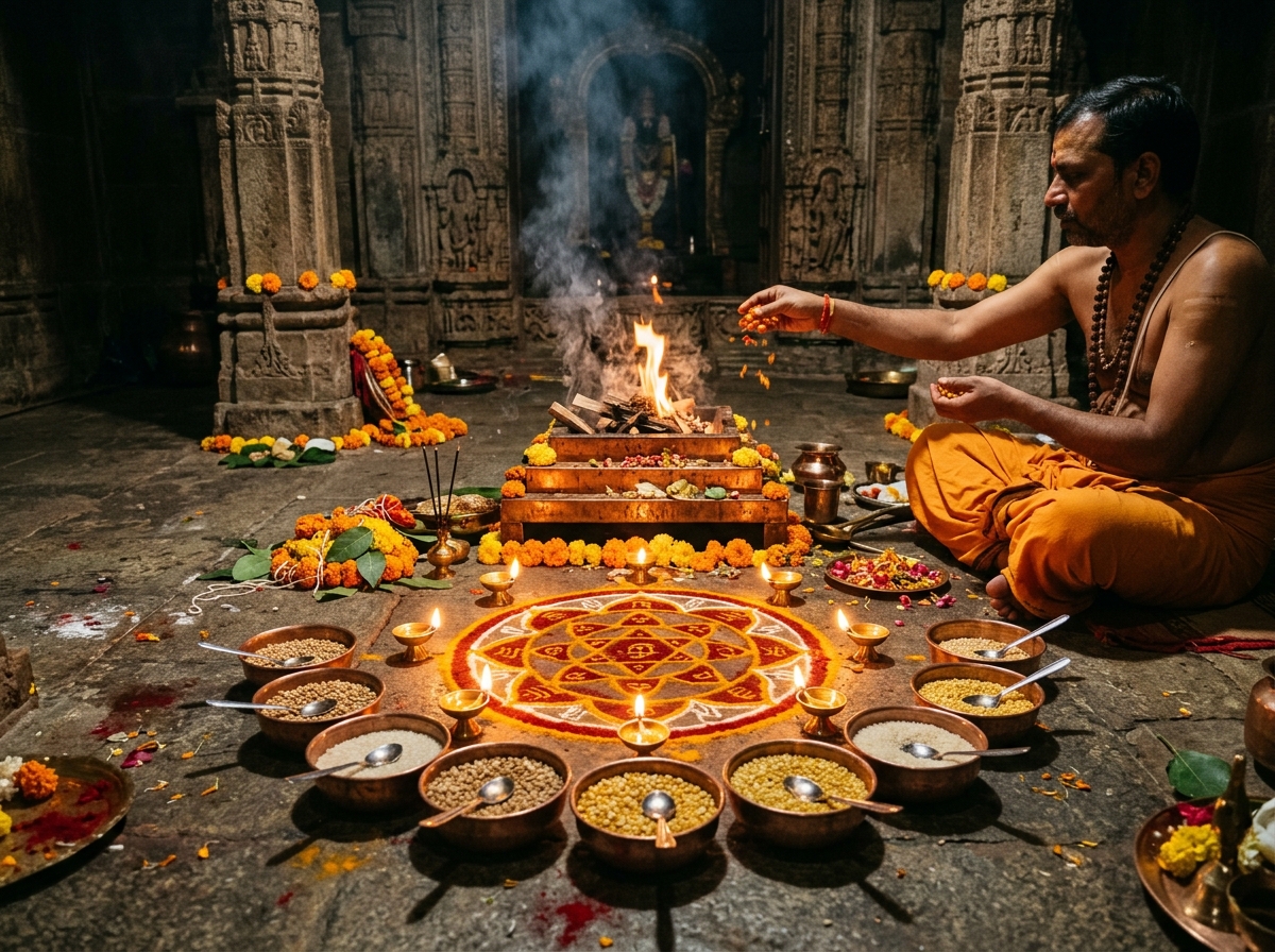Noba Graha Puja