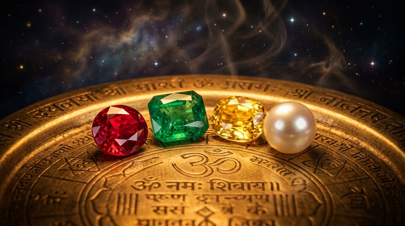 Authentic Vedic Gemstones Navaratna